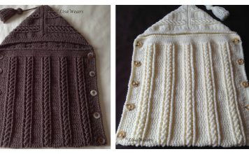 Hooded Sleep Sack Free Crochet Pattern