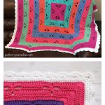 Radiating Dragonflies Throw FREE Crochet Pattern