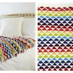 Rainbow Chic Throw FREE Crochet Pattern