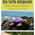 Sea Turtle Amigurumi Free Crochet Pattern