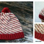 Swirly Heart Hat Free Crochet Pattern and Video Tutorial