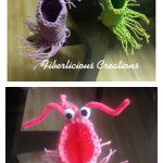 Mini Yip Yips Hanging Baskets Free Crochet Pattern