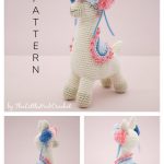 Amigurumi Llama Soft Toy Crochet Pattern
