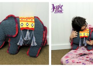 Amir The Elephant Softie Free Crochet Pattern
