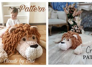 Lion Mat Crochet Pattern