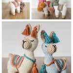 Llama Amigurumi Crochet Pattern
