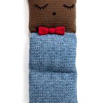 Sleep Bear Floor Pillow Free Crochet Pattern