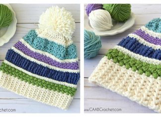 Scrap Buster Sampler Hat Free Crochet Pattern