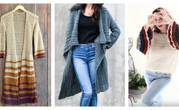 Boho Style Sweater Free Crochet Pattern
