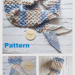 Mermaid Tail Scarf Crochet Pattern