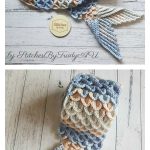 Mermaid Tail Scarf Crochet Pattern