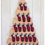Plaid Mini Stockings Free Crochet Pattern