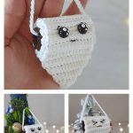 Primitive Toilet Roll Christmas Ornament Crochet Pattern