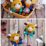 Amigurumi Fofo the Bull Free Crochet Pattern