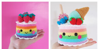 10+ Cake Amigurumi Crochet Patterns