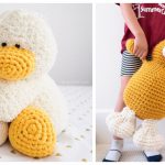 Duck Amigurumi Plush Toy Free Crochet Pattern