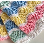 Butterfly Kisses Baby Blanket Free Crochet Pattern