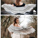 Feather Wings Shawl Crochet Pattern