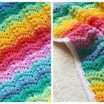 Bobble Ripple Baby Blanket Free Crochet Pattern