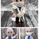 Dr. Fauci Amigurumi Doll Crochet Pattern