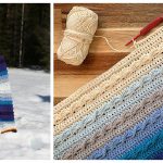 The Pure Shores Blanket Free Crochet Pattern and Video Tutorial
