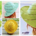 Sunsational Sun Hat Free Crochet Pattern