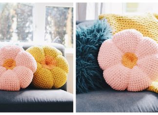The Retro Throw Pillow Crochet Pattern