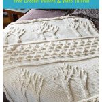 Tree of Life Afghan Blanket Free Crochet Pattern and Video Tutorial