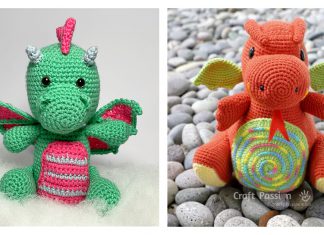 Amigurumi Dragon Free Crochet Pattern