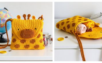 Giraffe Bag Free Crochet Pattern