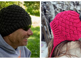 Celtic Weave Hat Free Crochet Pattern