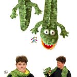 Alligator Scarf Crochet Pattern