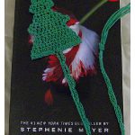 Christmas Tree Bookmark Free Crochet Pattern