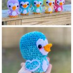Amigurumi Hearty Penguin Free Crochet Pattern