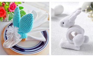 Easter Napkin Ring Crochet Patterns