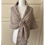 Gathered Shawl Wrap Crochet Pattern