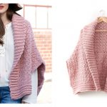 Origami Cardigan Free Crochet Pattern