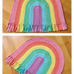 Rainbow Rug Free Crochet Pattern