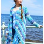 Waterfall Cardigan Free Crochet Pattern