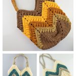 Alpine Tulip Bag Free Crochet Pattern and Video Tutorial