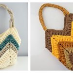 Alpine Tulip Bag Free Crochet Pattern and Video Tutorial