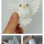 Amigurumi Pigeon Free Crochet Pattern and Video Tutorial