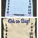 Watch Me Grow Blanket Free Crochet Pattern