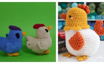 Chicken Amigurumi Free Crochet Pattern