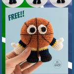 Basketball Mascot Amigurumi Free Crochet Pattern