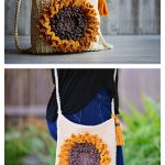 Sunflower Bag Crochet Pattern
