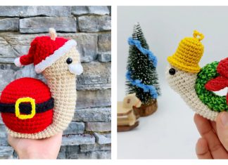 Christmas Snail Crochet Patterns