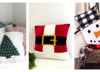 Christmas Pillow Crochet Patterns