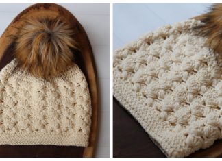 Maria Beanie Free Crochet Pattern and Video Tutorial