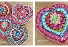 Corazon Loli Heart Wall Hanging Crochet Pattern